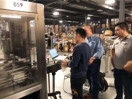 After sales installation machinery