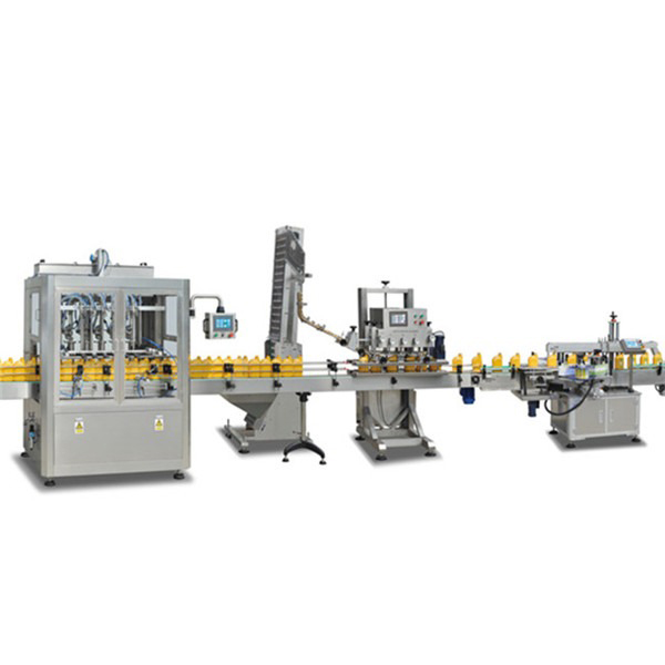 Automatic Linear Type Olive Oil Bottling Equipment