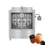 Automatic jam cup filling and sealing machine