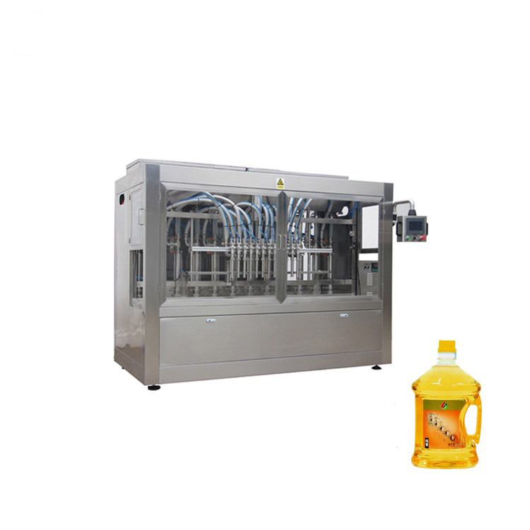 Touch Screen Automatic Oil Filling Machine Filling Speed Adjustable