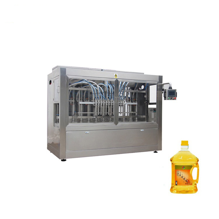 Touch Screen Automatic Oil Filling Machine Filling Speed Adjustable